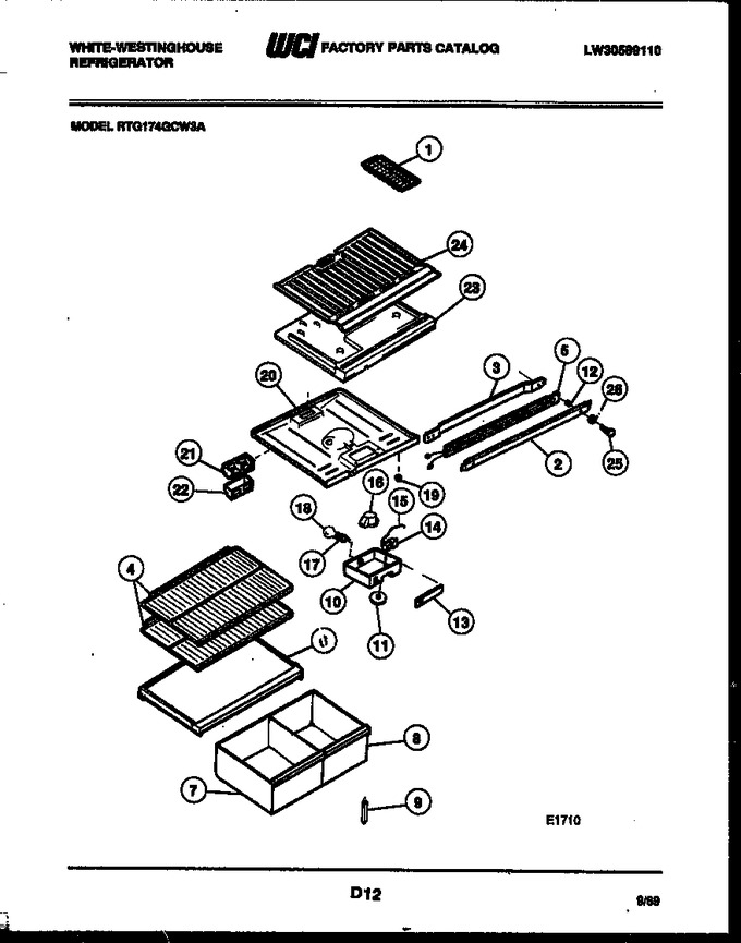 Diagram for RTG174GCF3A