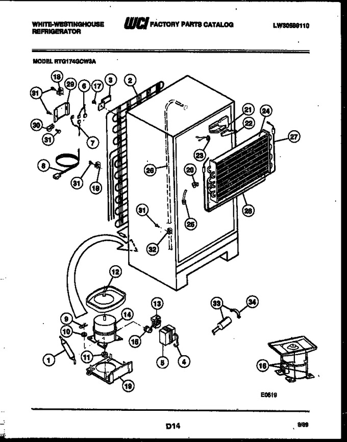 Diagram for RTG174GCH3A