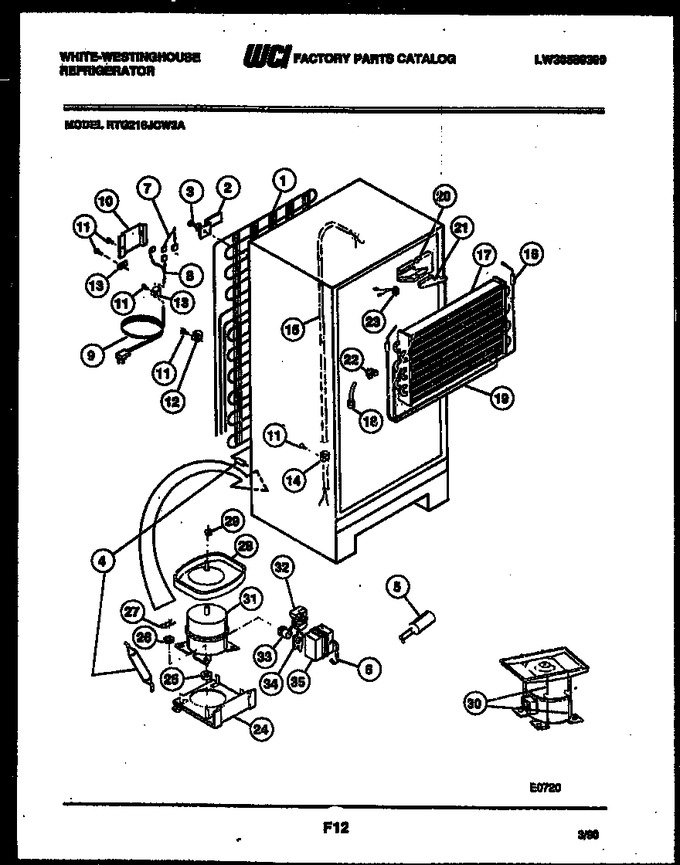 Diagram for RTG216JCF3A