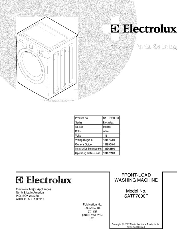 Diagram for SATF7000FS0