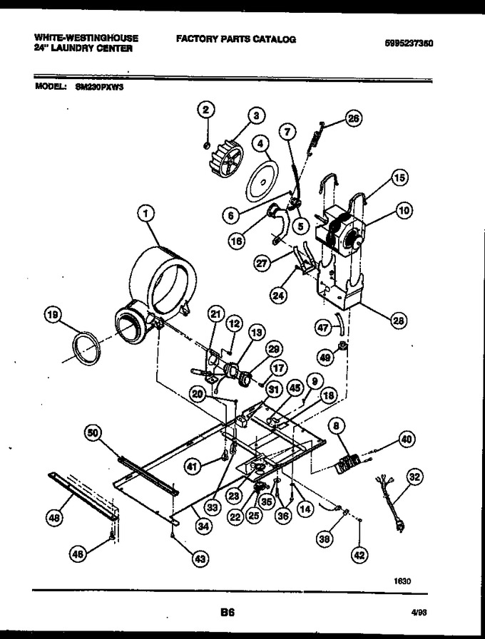 Diagram for SM230PXW3