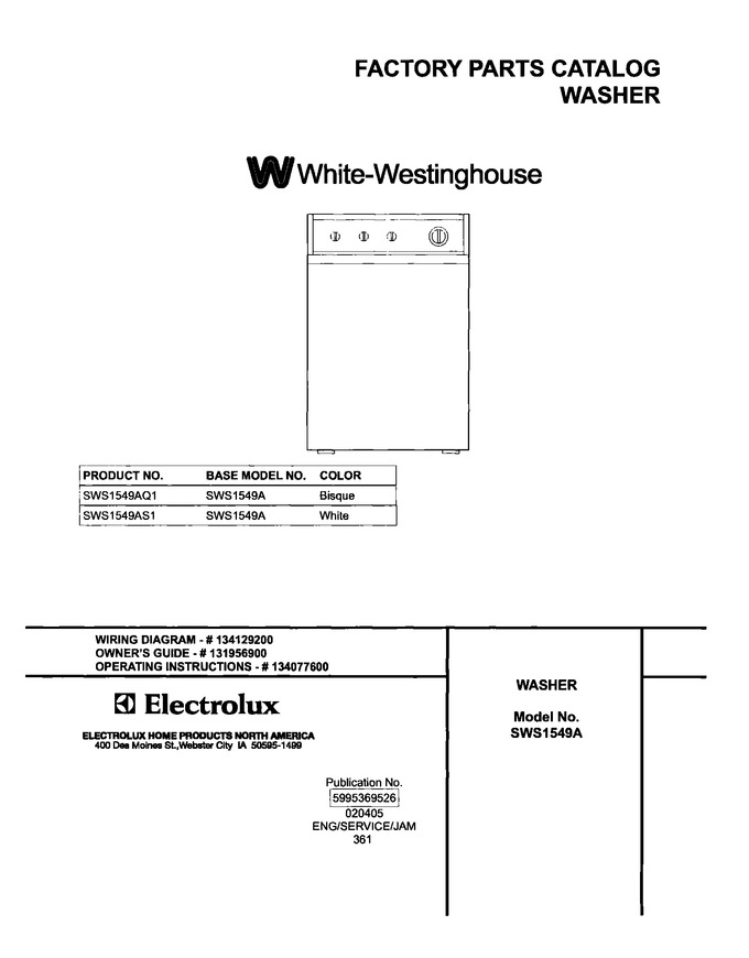Diagram for SWS1549AQ1