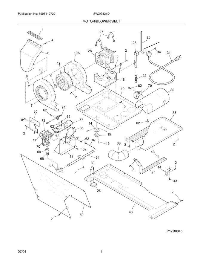 Diagram for SWXG831DS0