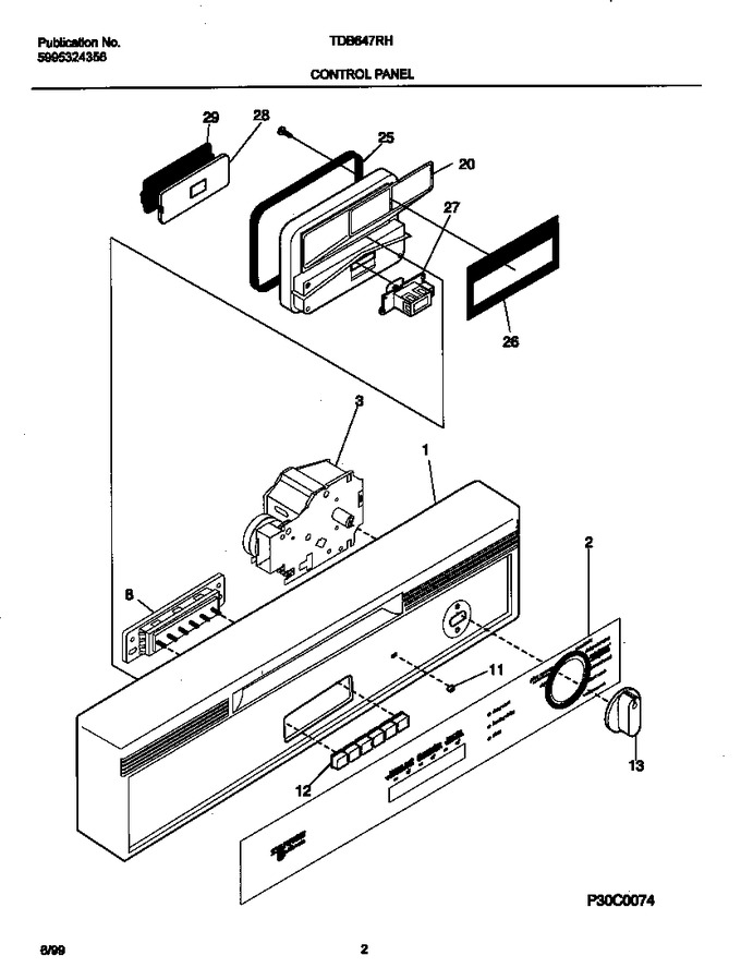 Diagram for TDB647RHS0