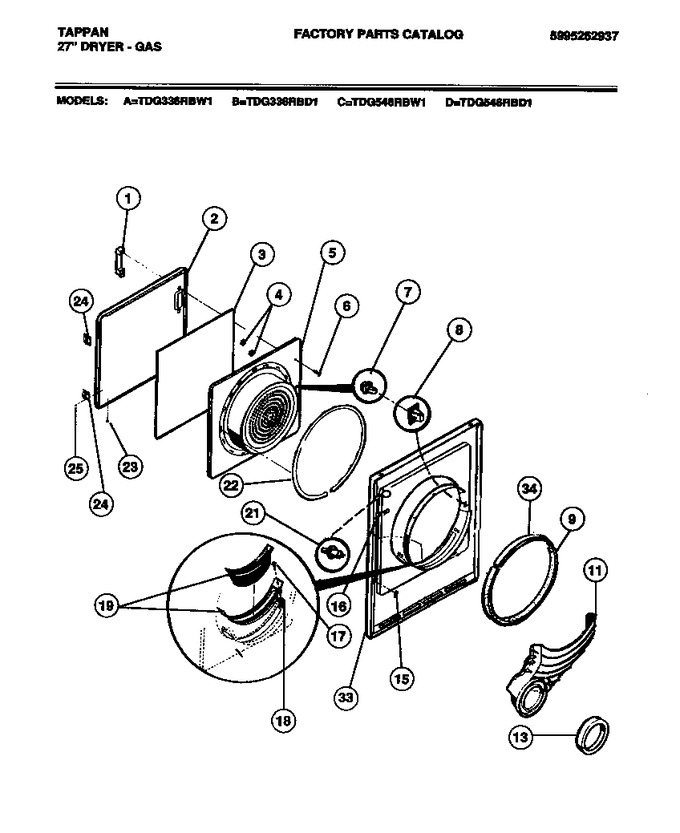 Diagram for TDG336RBD1