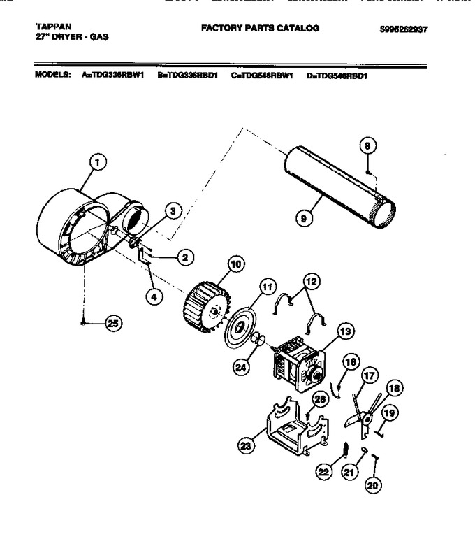 Diagram for TDG336RBW1