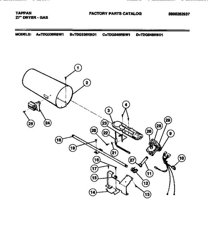Diagram for TDG336RBD1