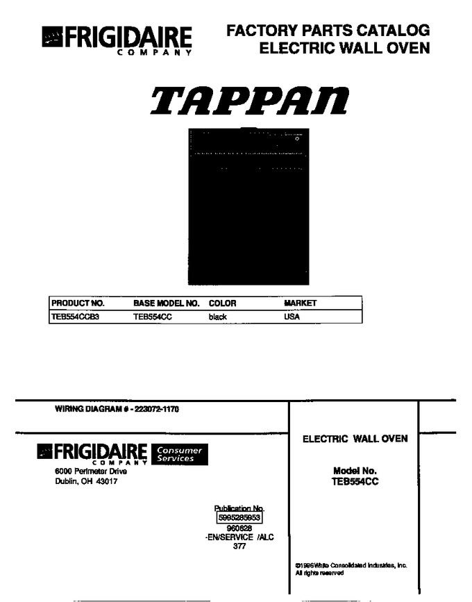 Diagram for TEB554CCB3