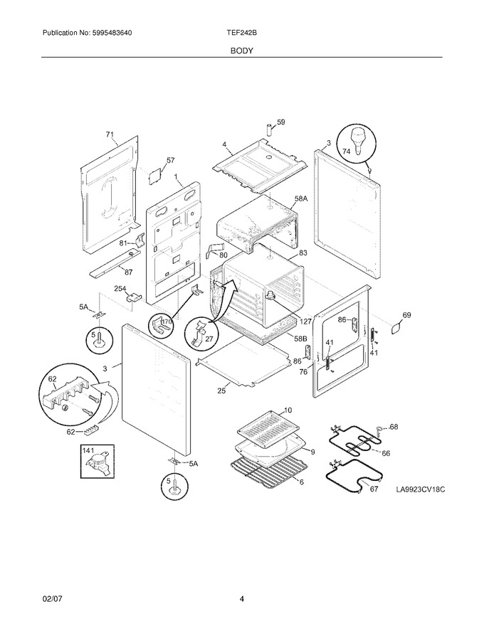 Diagram for TEF242BW4