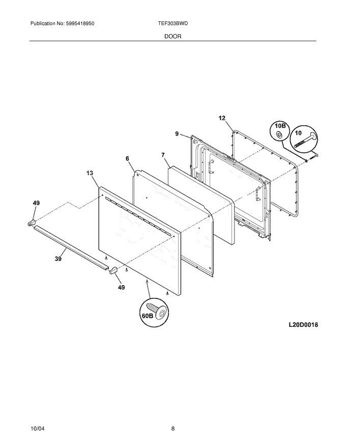 Diagram for TEF303BWD