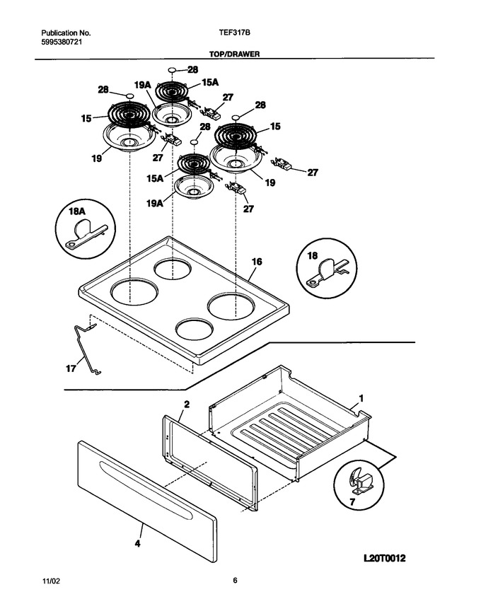 Diagram for TEF317BUA