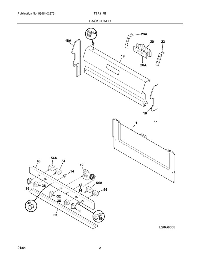 Diagram for TEF317BWC
