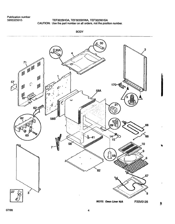 Diagram for TEF322BHWA