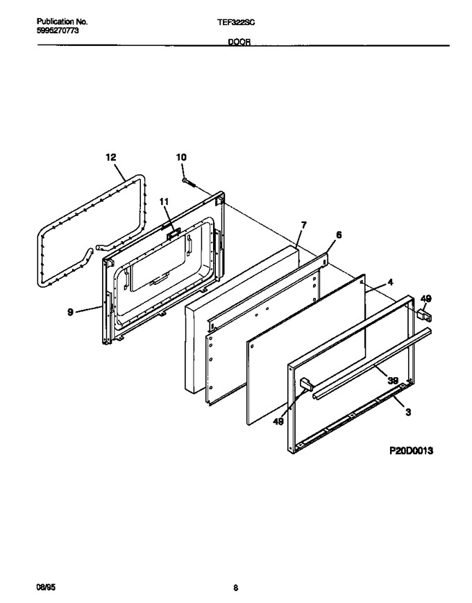 Diagram for TEF322SCDA