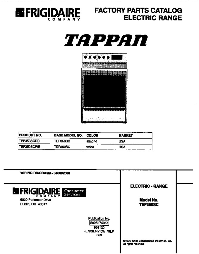Diagram for TEF350SCWB