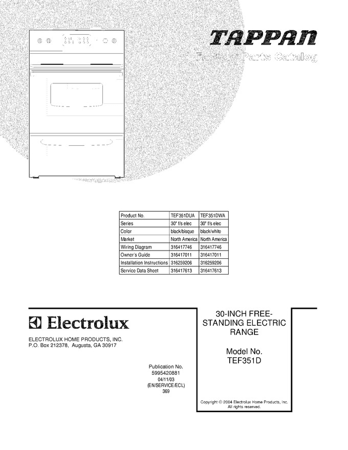 Diagram for TEF351DUA