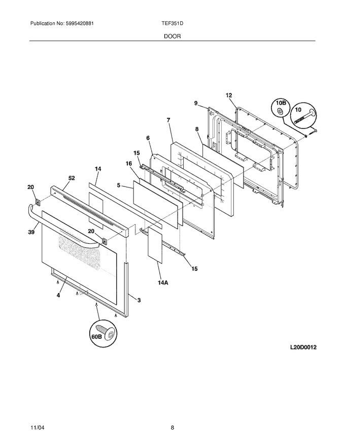 Diagram for TEF351DWA