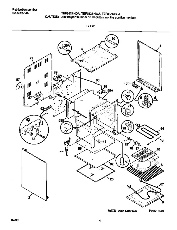 Diagram for TEF352BHWA
