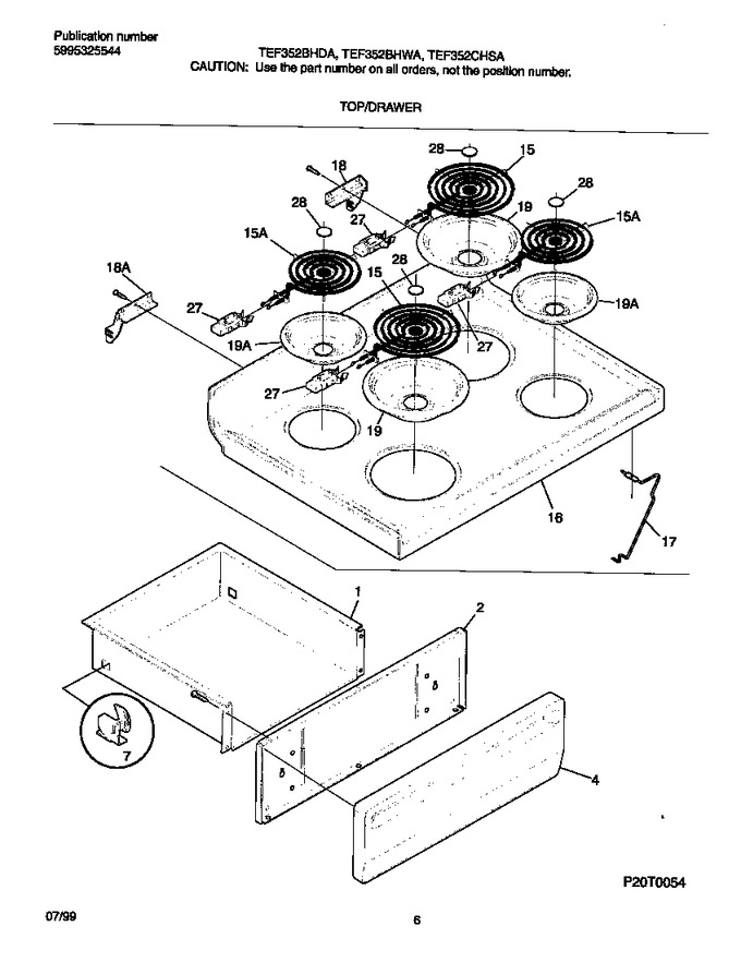 Diagram for TEF352BHWA