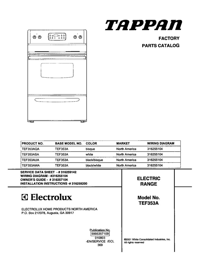 Diagram for TEF353AQA
