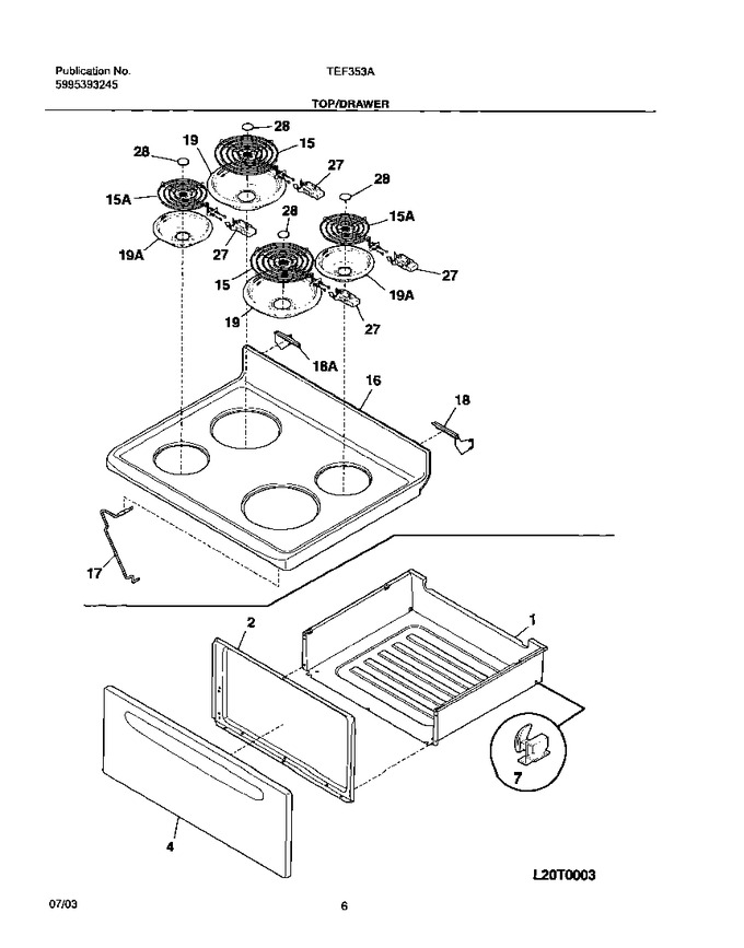 Diagram for TEF353ASE