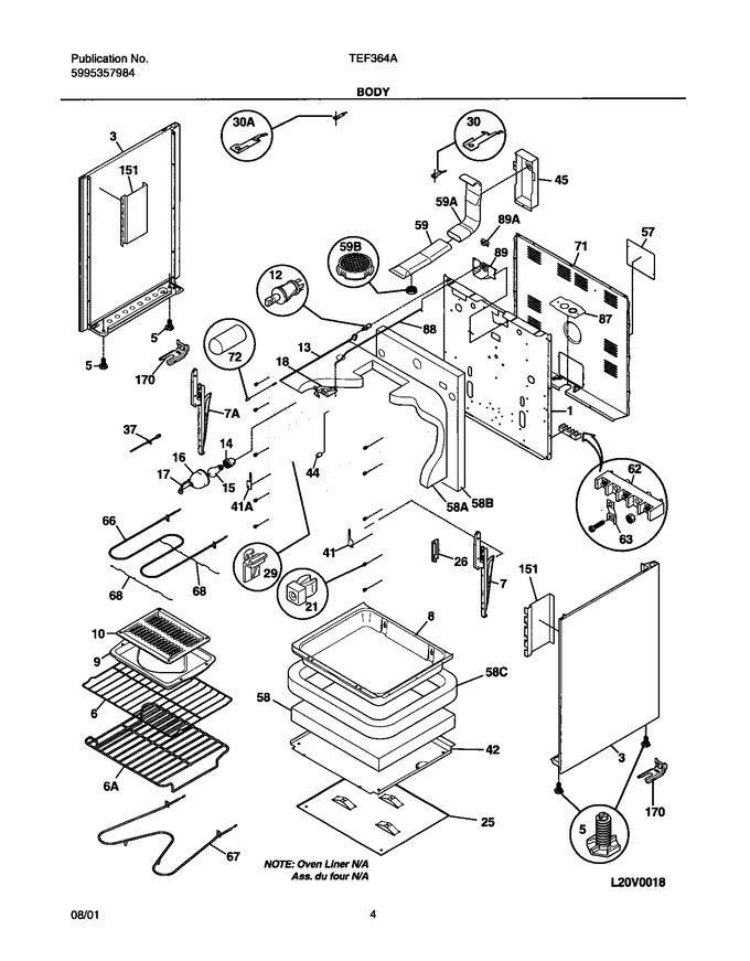 Diagram for TEF364AQB
