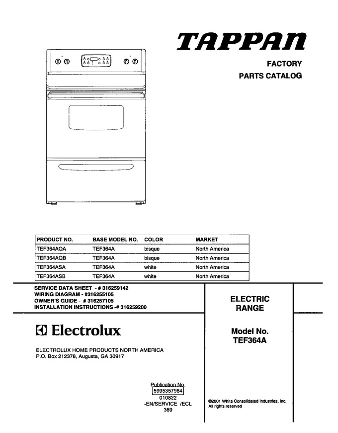 Diagram for TEF364AQB