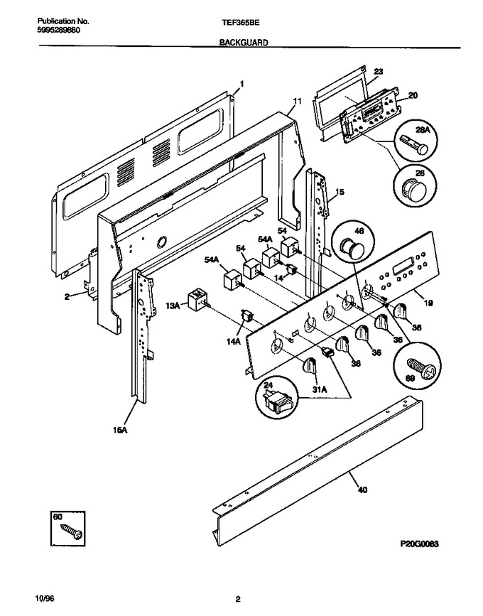 Diagram for TEF365BEDB