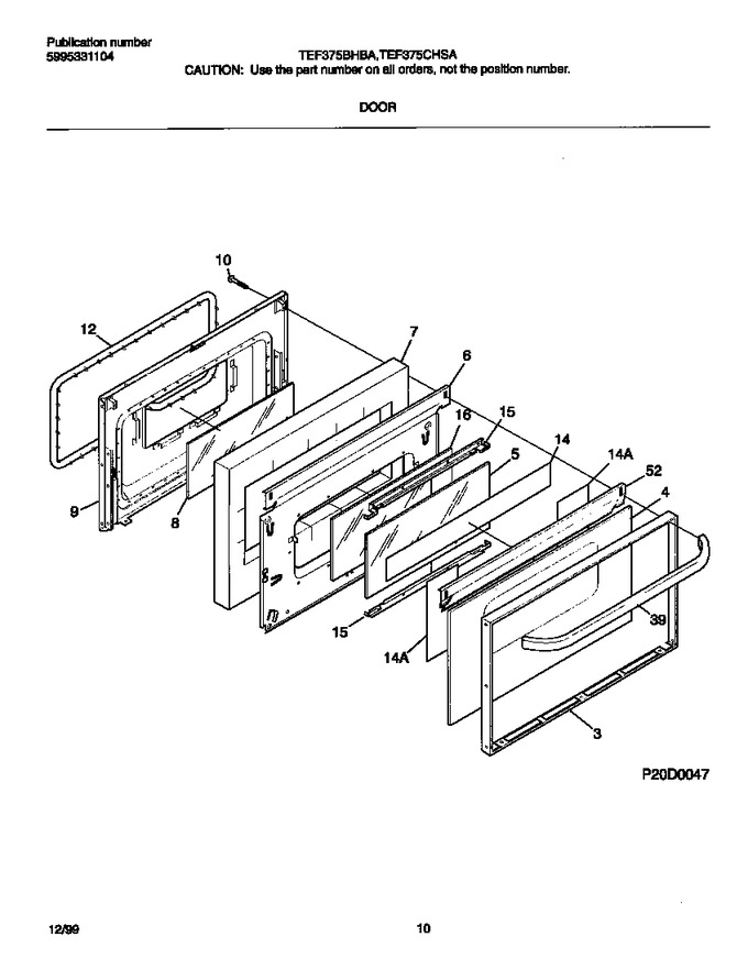 Diagram for TEF375BHBA
