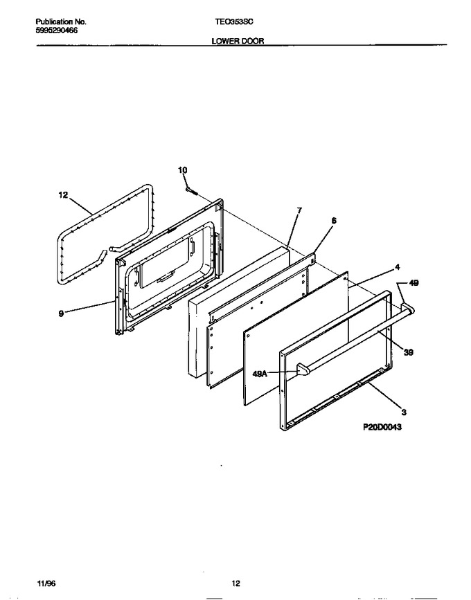 Diagram for TEO353SCWD