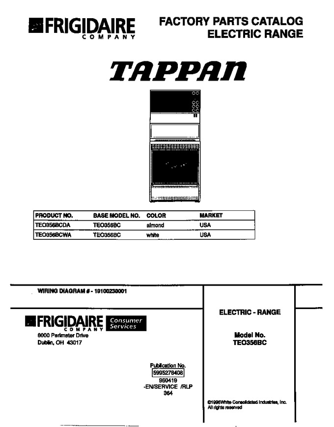 Diagram for TEO356BCWA