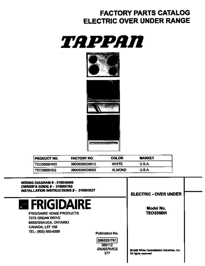 Diagram for TEO356BHW2