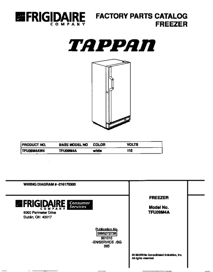 Diagram for TFU09M4AW4