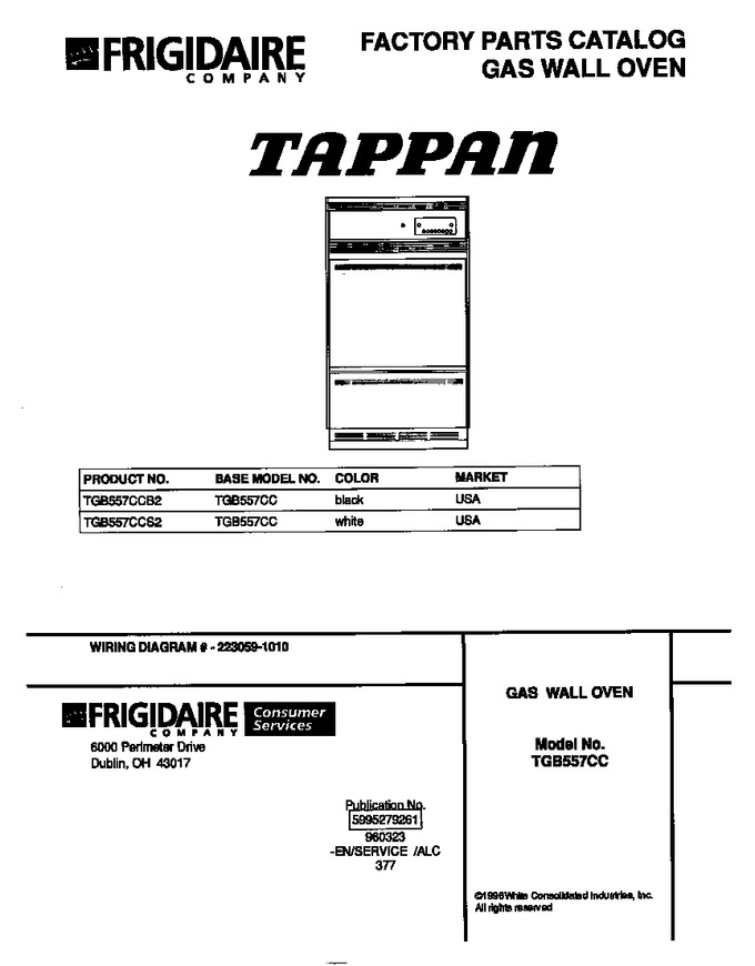 Diagram for TGB557CCB2