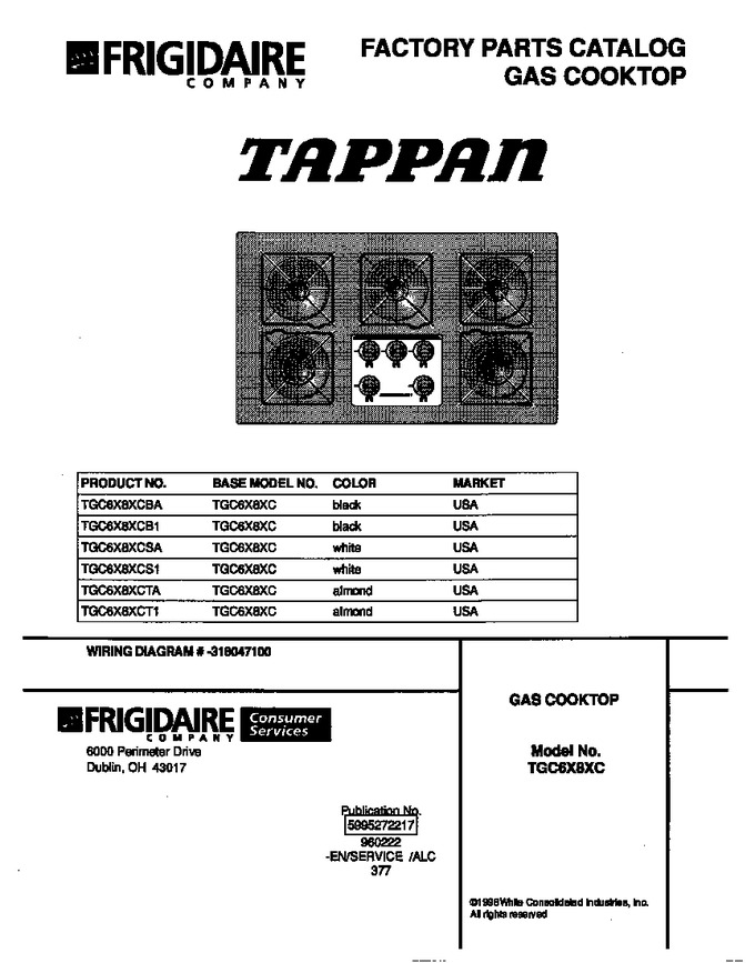 Diagram for TGC6X8XCSA