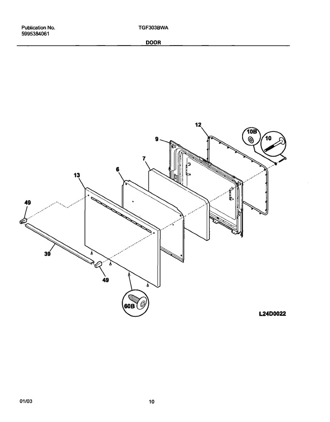 Diagram for TGF303BWA