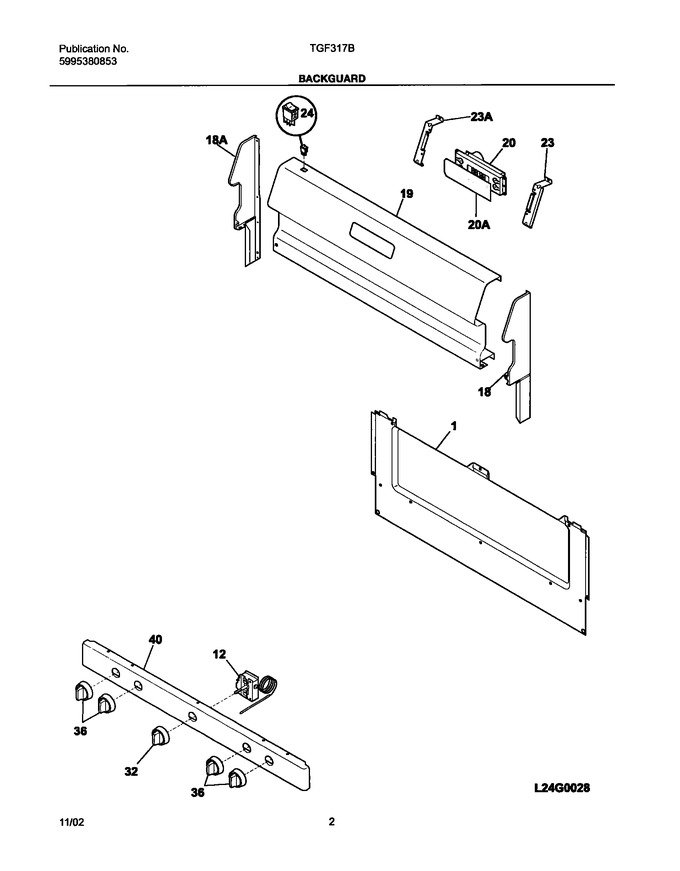 Diagram for TGF317BWA