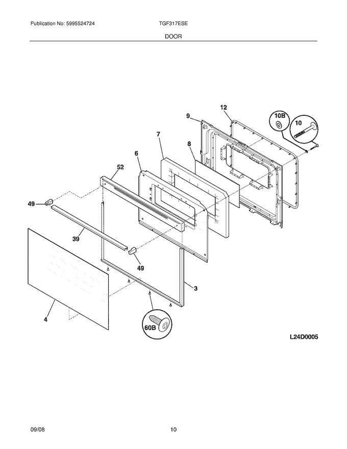 Diagram for TGF317ESE
