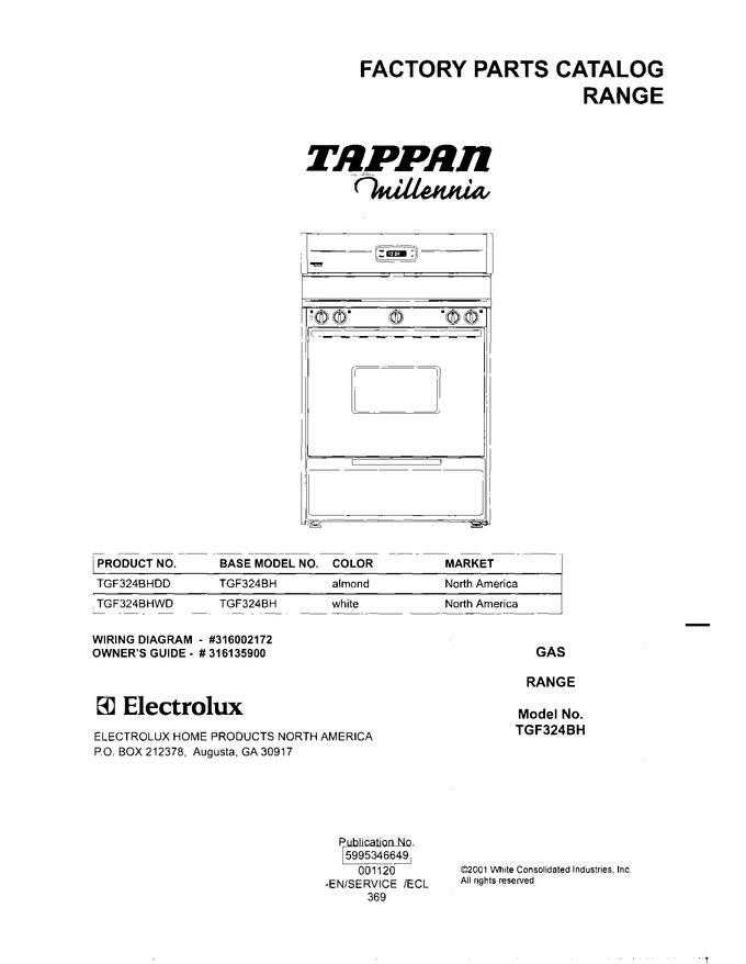 Diagram for TGF324BHWD