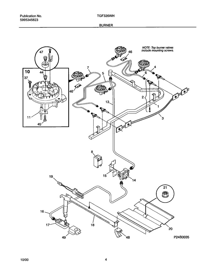 Diagram for TGF326WHTE