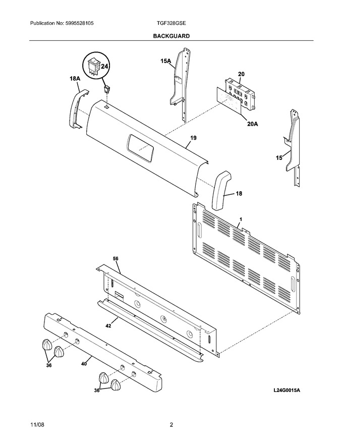 Diagram for TGF328GSE