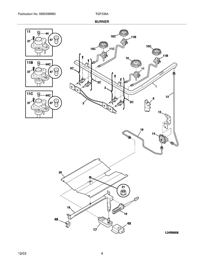 Diagram for TGF336AWF