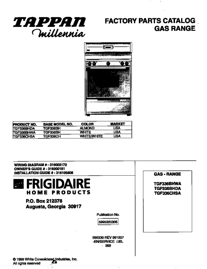 Diagram for TGF336BHWA