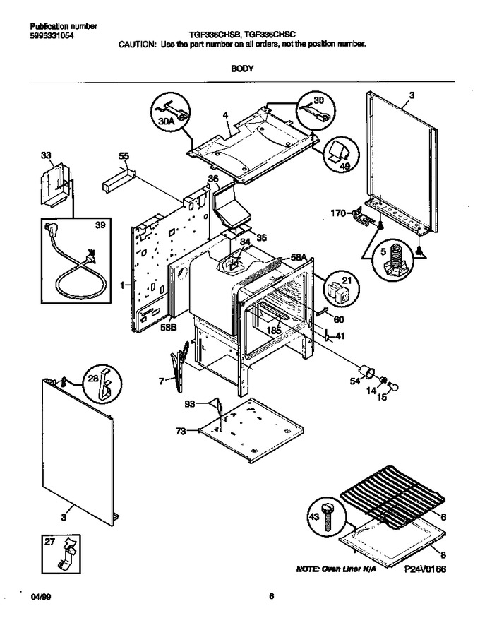 Diagram for TGF336CHSB