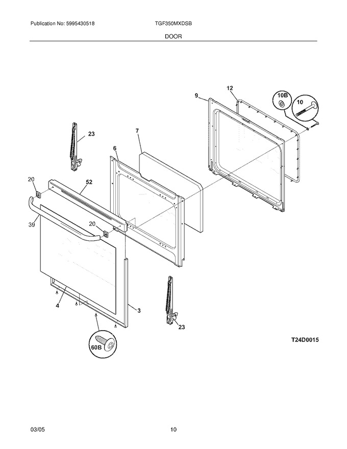 Diagram for TGF350MXDSB