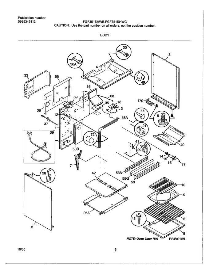 Diagram for TGF351SHWC