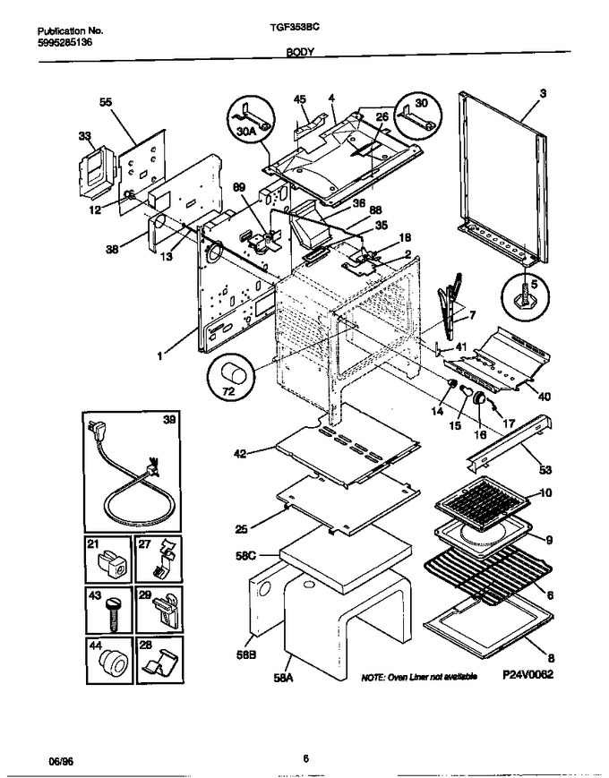 Diagram for TGF353BCWC