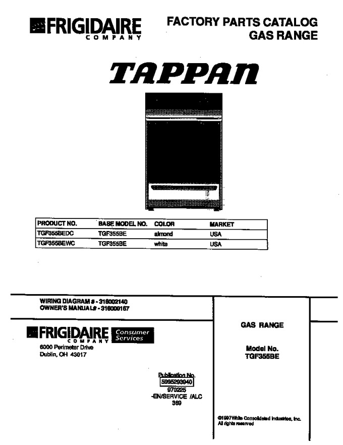 Diagram for TGF355BEDC