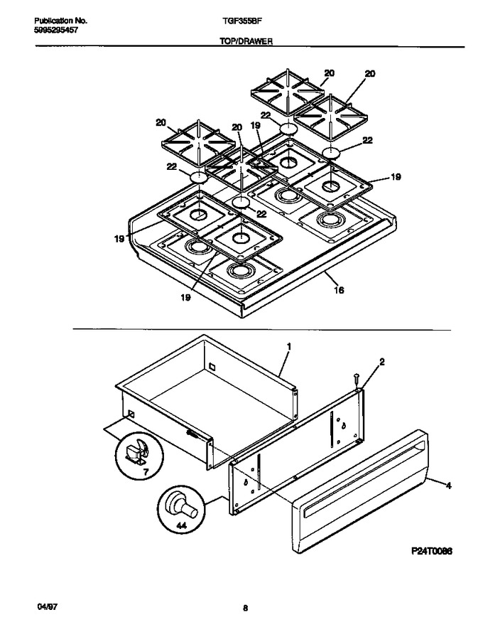 Diagram for TGF355BFWA