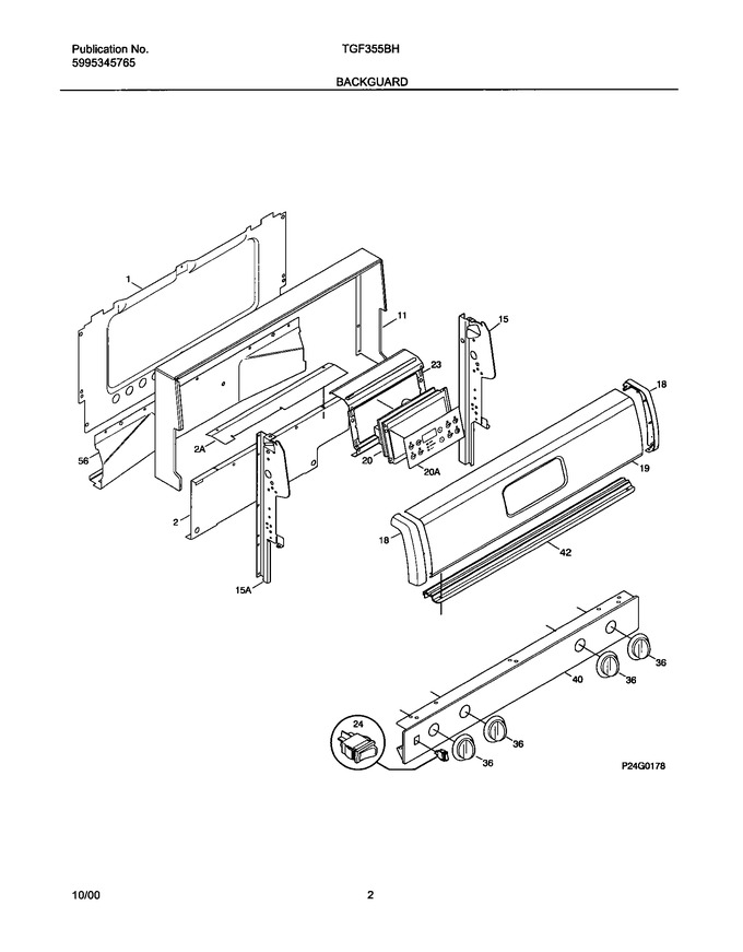 Diagram for TGF355BHWF